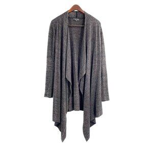 Barefoot Dreams Bamboo Chic Lite Knit Open Front Cardigan Sweater Womens S/M